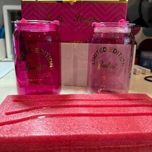 Barbie x Dragon Glassware Limited Edition 2 Drinking Glasses